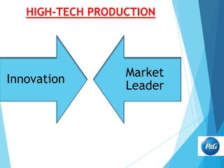 HIGH-TECH PRODUCTION

Innovation

Market
Leader

 