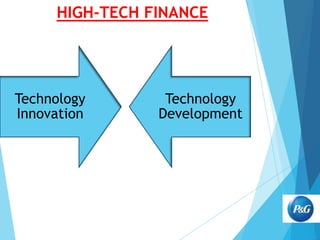 HIGH-TECH FINANCE

Technology
Innovation

Technology
Development

 