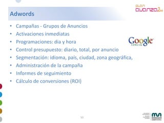 Mkt Online Avanzado 2009 4 28