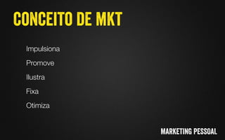 Impulsiona	

Promove	

Ilustra	

Fixa	

Otimiza	

 