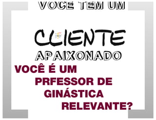 Mkt  Pessoal do Professor de Ginástica