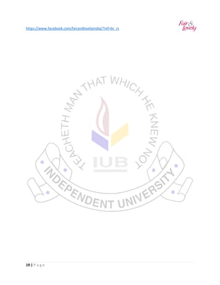 19 | P a g e
https://www.facebook.com/fairandlovelyindia/?ref=br_rs
 