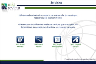 Presentación de servicios MKTreview