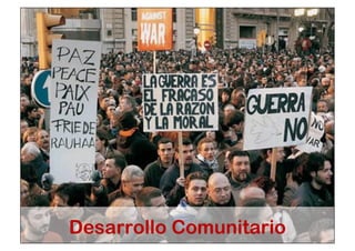 Desarrollo Comunitario 
 