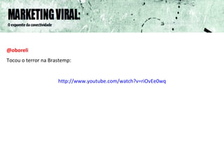 @oboreli Tocou o terror na Brastemp: http://www.youtube.com/watch?v=riOvEe0wqUQ 