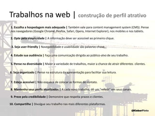 Trabalhona web | personal branding@KleberPinto