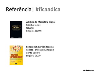 Briefing| coleta de dados do clienteBriefing é o começo de tudoSoma de conhecimentos que abrangem a situação de mercado e o produto ou serviço em relação a suas características intrínsecas, aos concorrentes e aos objetivos gerais da empresa e do plano de marketing, em termos de venda ou imagem. (Dicionário de termos de marketing)@KleberPinto