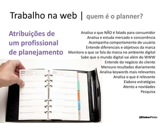  Perfis nas mídias digitais