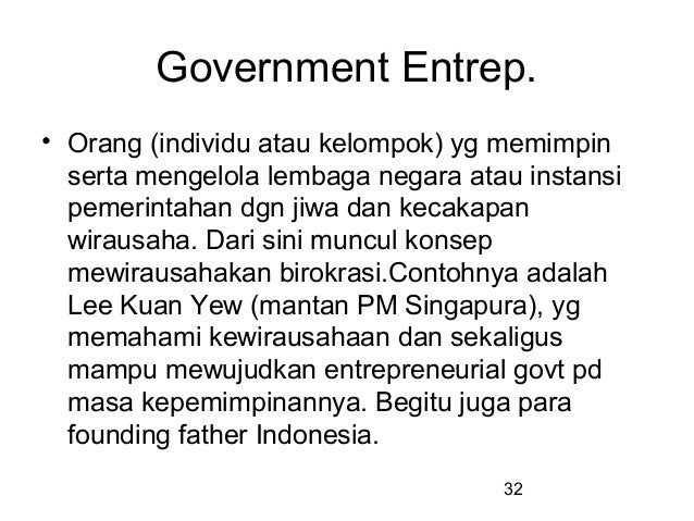 Kewirausahaan Kewirausahaan