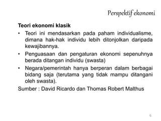 Kuliah 2 sejarah perkembangan teori pembangunan | PPT