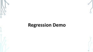 Regression Demo
48
 