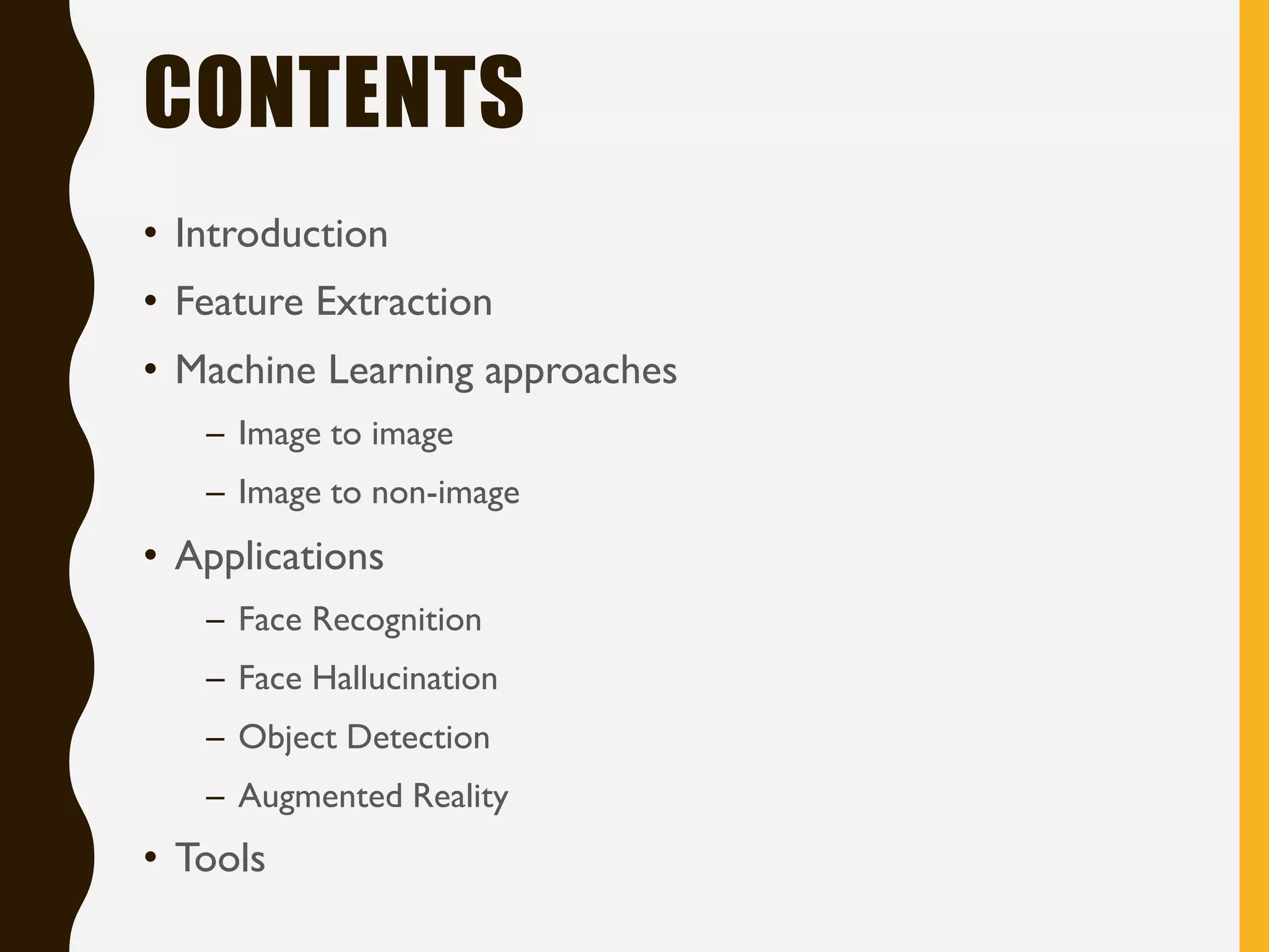 Machine learning in image processing | PDF | Photo Editing Software ...
