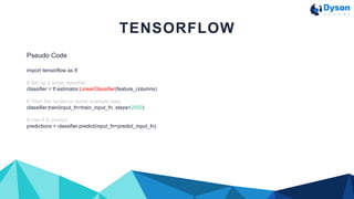 Machine Learning with Tensorflow | PPTX
