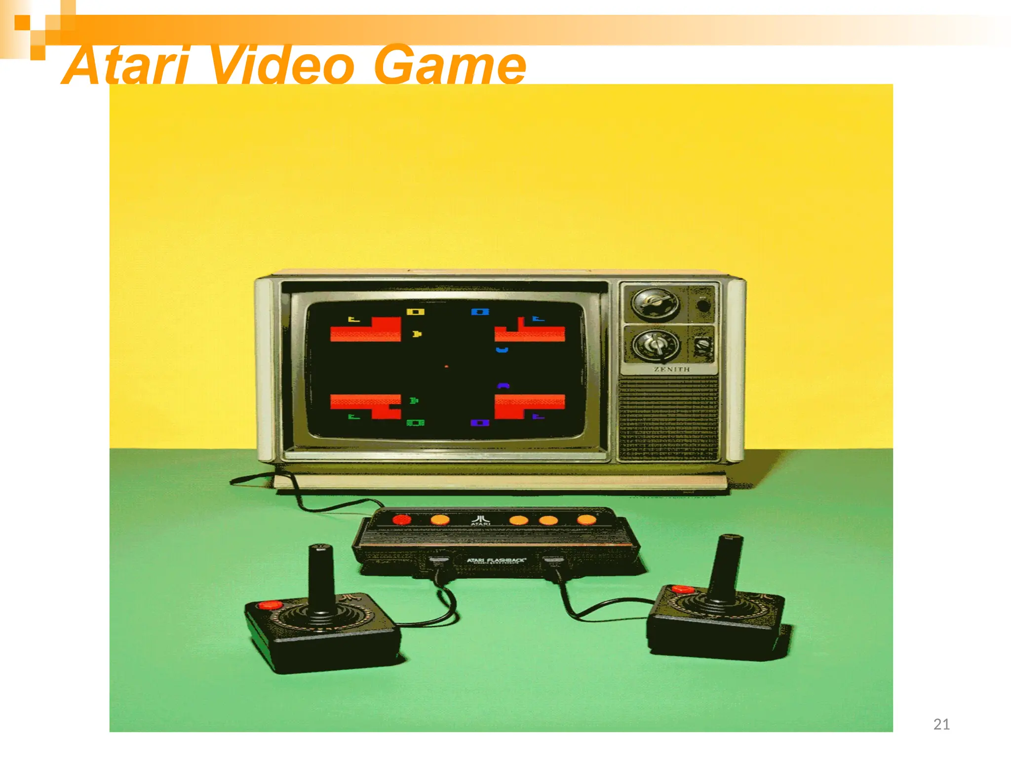Atari Video Game 21 