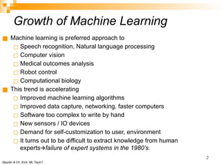 Machine Learning Presentation for Engineering | PPTX