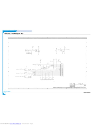 11-6
S C H E M ATIC DIAG R A M S
Samsung Electronics
Service Manual
PCL Main Circuit Diagram (6/7)
Downloaded from www.Manualslib.com manuals search engine
 