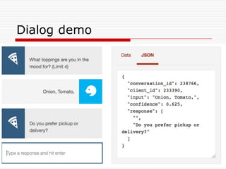 Dialog demo
 
