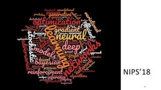 12/05/2019 19
NIPS’18
 