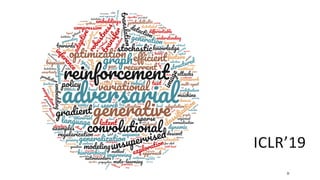 ICLR’19
12/05/2019 22
 