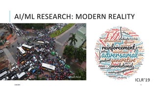 AI/ML RESEARCH: MODERN REALITY
12/05/2019 9
Vietnam News
ICLR’19
 