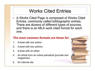 MLA Citation Style PPT