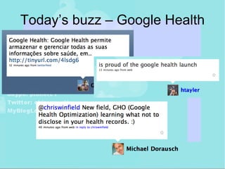 Twitter for health and healthcare Slide 13