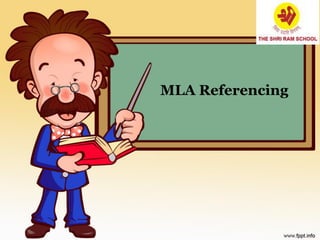 MLA Referencing
 