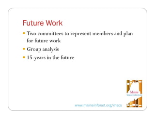 Strategies for Preserving Maine's Collection in Print