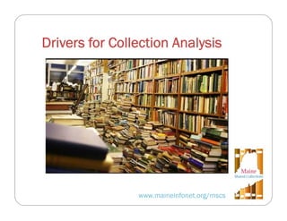 Strategies for Preserving Maine's Collection in Print