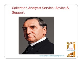 Strategies for Preserving Maine's Collection in Print