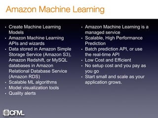MLaaS - Machine Learning as a Service | PPTX