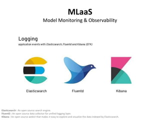 MLaaS
Model Monitoring & Observability
MartinFowler.com : Continuous Delivery for Machine Learning end-to-end process
 