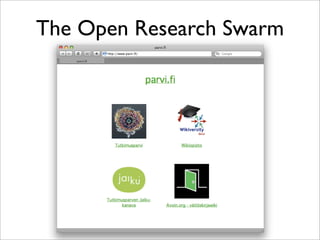 The Open Research Swarm
