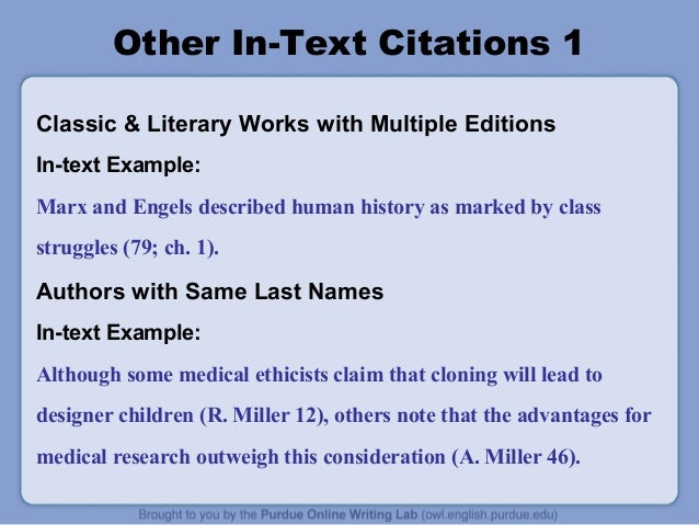 purdue owl mla in text citations for websites