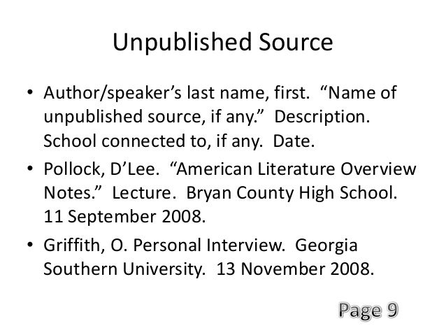 How to cite a lecture in apa image