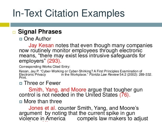 Mla Citations