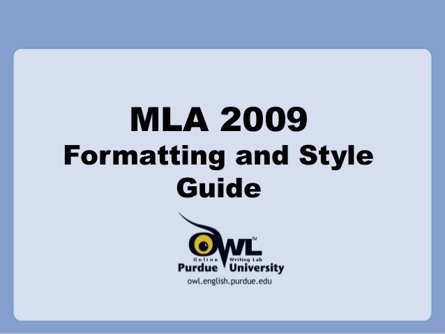 Mla Citation Styles