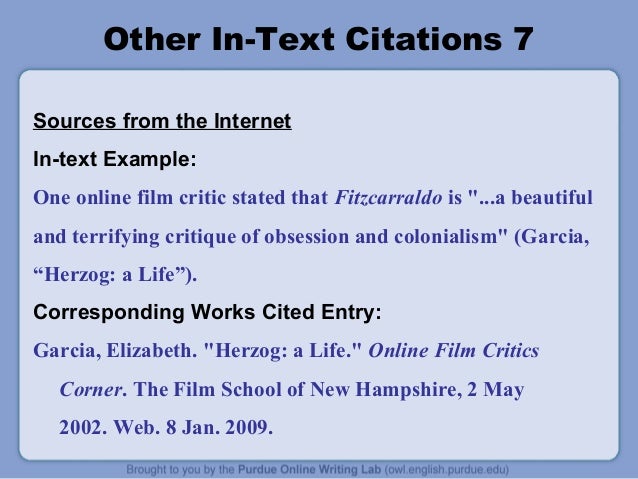 referencing films in essays