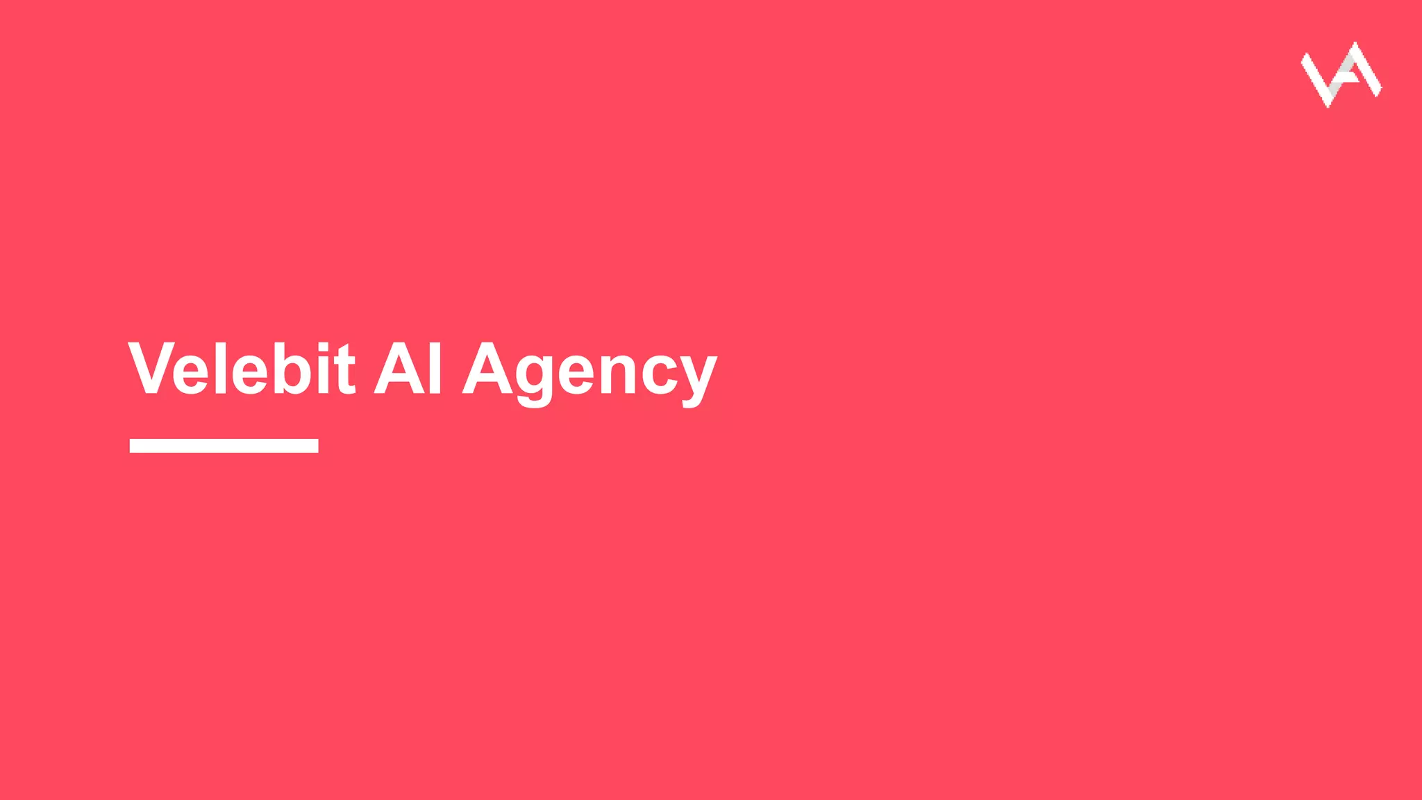 Velebit AI Agency
 