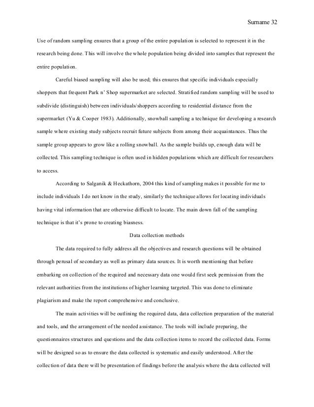 Dissertation random sampling