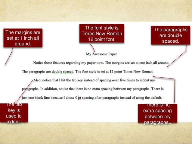 mla format 1 double spaced 12 point font