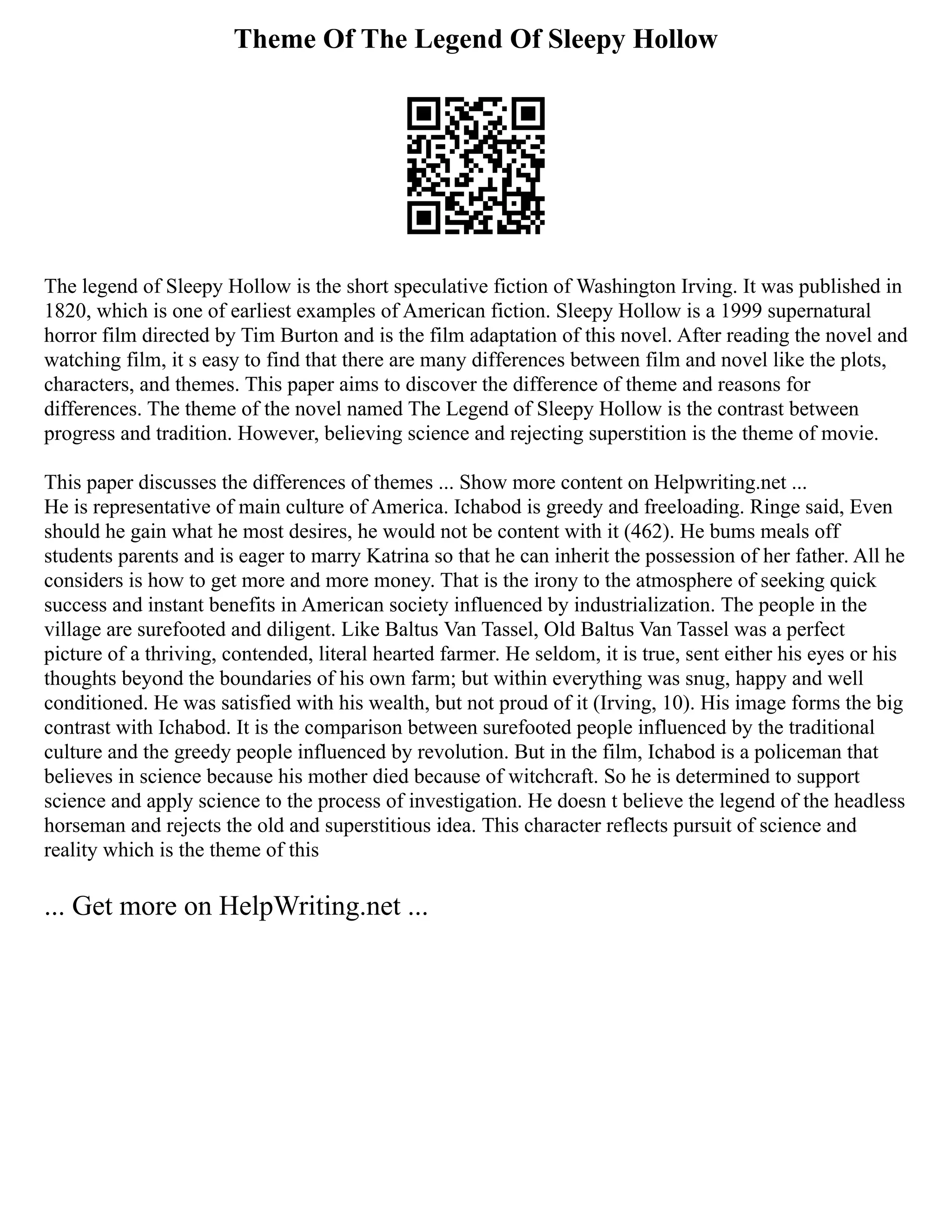 Mla Format Essay Example | PDF