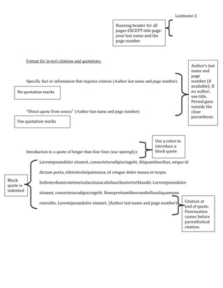 Mla format guide
