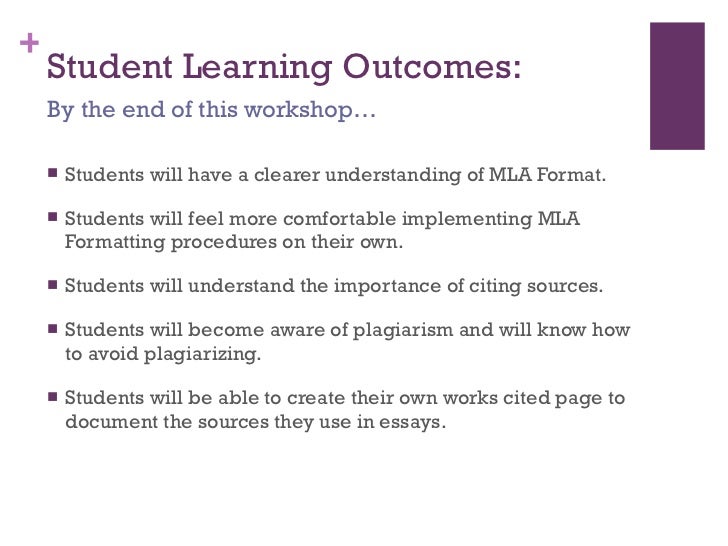 why use mla format