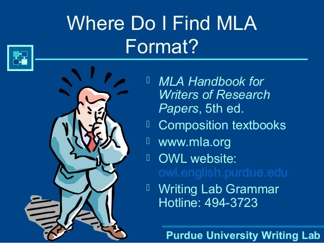 why use mla format
