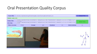 Oral Presentation Quality Corpus
 