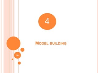 MODEL BUILDING
90
4
 