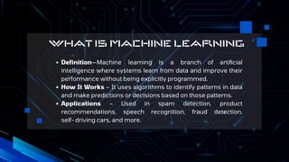 Machine Learning Algorithms Powering the Future of AI Innovation | PDF