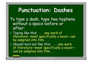 MLA Manuscript Format | PPT