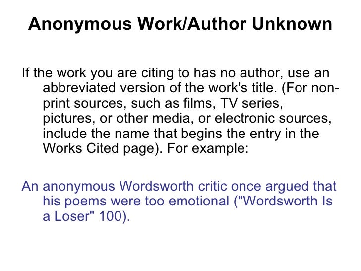 mla paper format works cited multiple authors mla